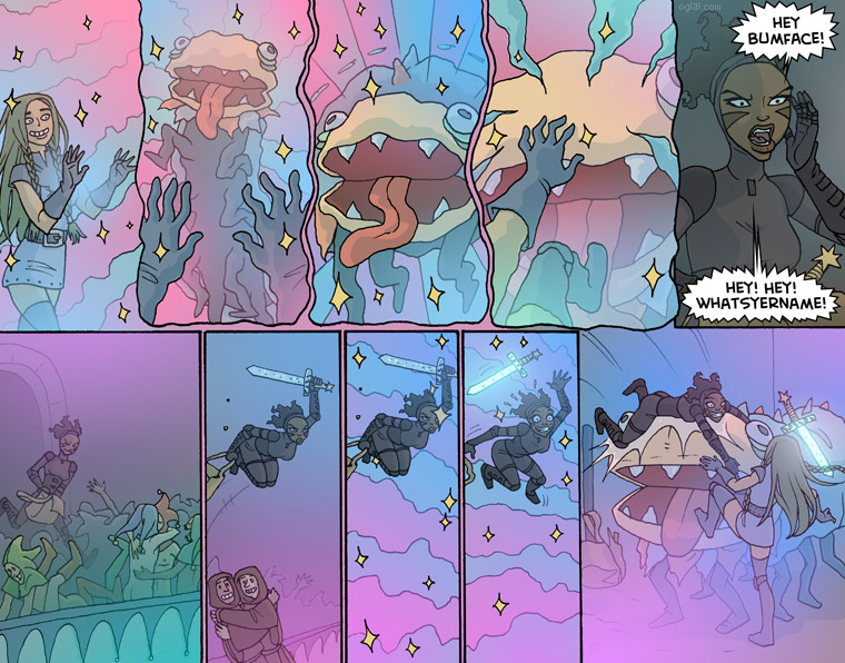 Baptism by being eaten