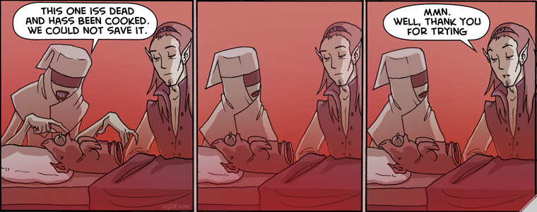 we even tried an applesauce transfusion