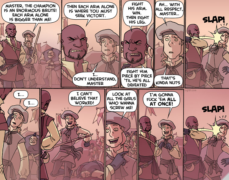 less a parable, more a stream of gibberish